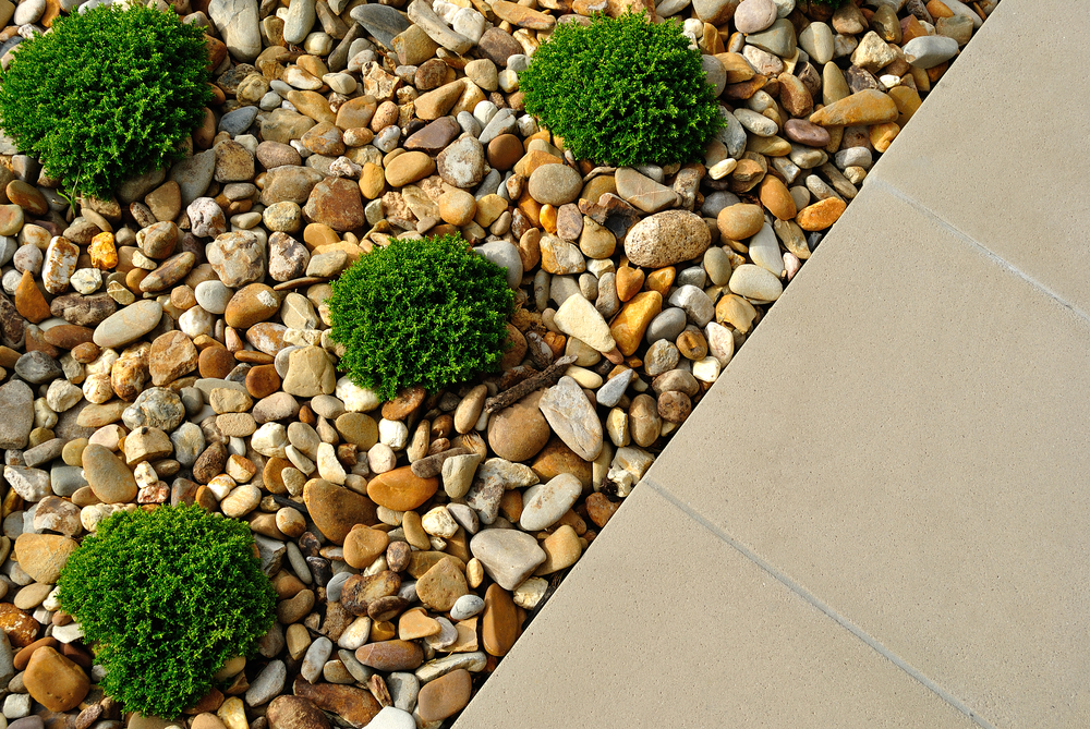 Banishing Weeds From Landscaping Rock, Landscape Rock Delivery And Installation